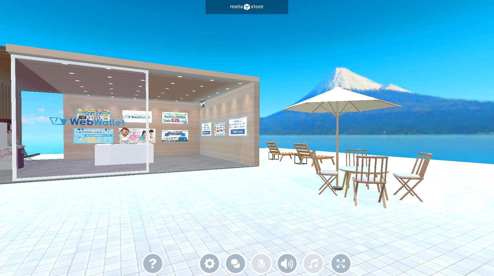 いずれは金融サービスの窓口対応も。静岡銀行、メタバース上での顧客接点の創出を目的とした実証実験を開始 /  AIアバター搭載のバーチャルカウンター「メタデスク」